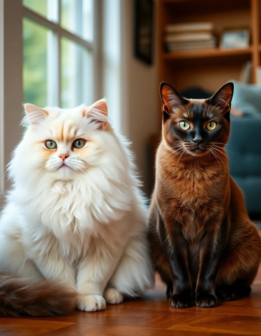 Gato persa vs siames qual escolher capa